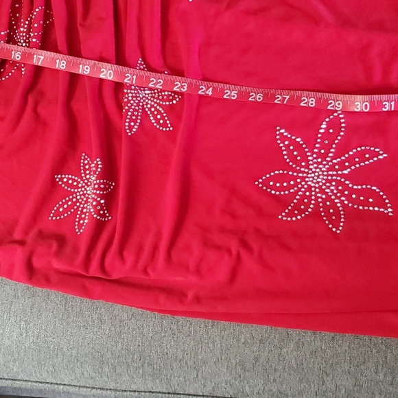 PARTY DRESS YNES, RHINESTONES HALF MERMAID. SPAGHETTI STRAPS - Picture 11 of 12